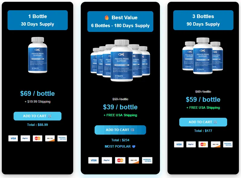 ProstaPrime Support sale